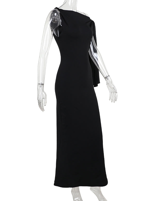 Mumsmode Zwangerchaps Bodycon Jurken Elegante Ceremonie Asymmetrische  Gedrapeerd Maxi Jurken