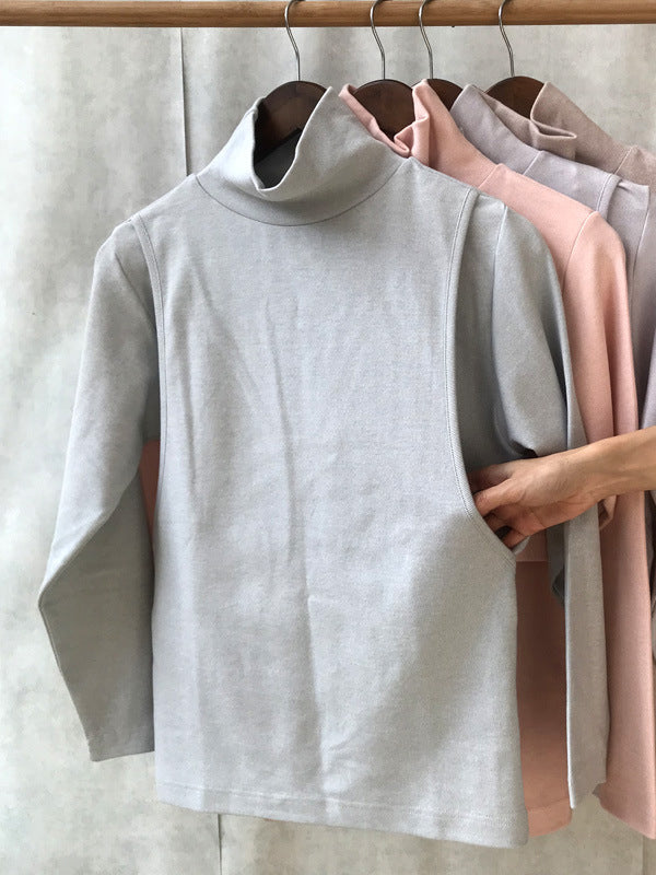 Mumsmode Zwangerschaps Borstvoedingshirts Dagelijks Comfortabel Patchwork Hoge Hals