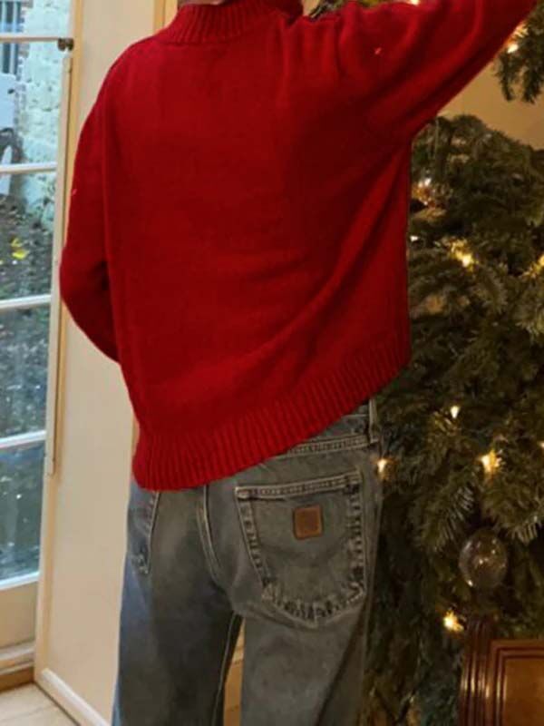 Mumsmode Zwangerschaps Truien Dagelijks Werk Gebreide Hoge Hals Basis