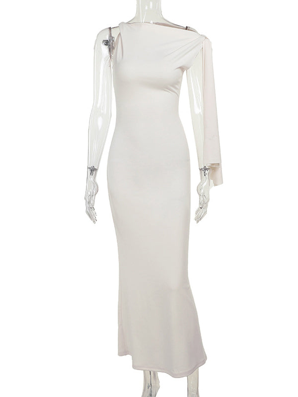 Mumsmode Zwangerchaps Bodycon Jurken Elegante Ceremonie Asymmetrische  Gedrapeerd Maxi Jurken