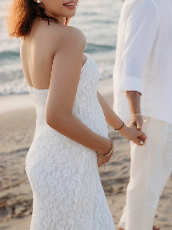 Mumsmode Zwangerchaps Kanten Jurken Elegante Fotoshoot Bodycon Spaghetti Maxi Jurken