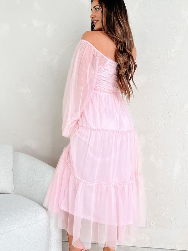 Mumsmode Zwangerschaps Tule Jurken Elegant Ceremonie Gekreukt Trapeze Maxi Fotoshoot Jurken