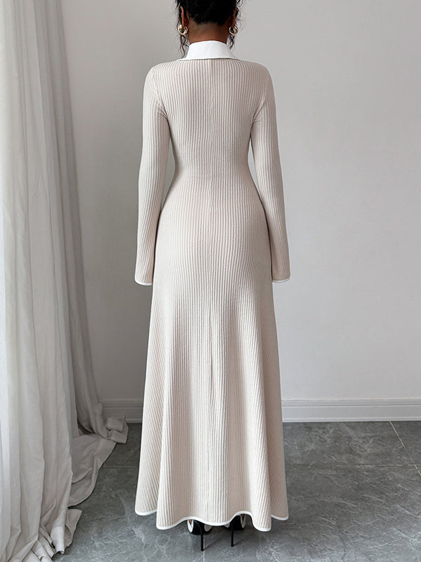 Mumsmode Zwangerschaps Maxi Daily Jurk Elegant Ceremonie Trapeze Patchwork