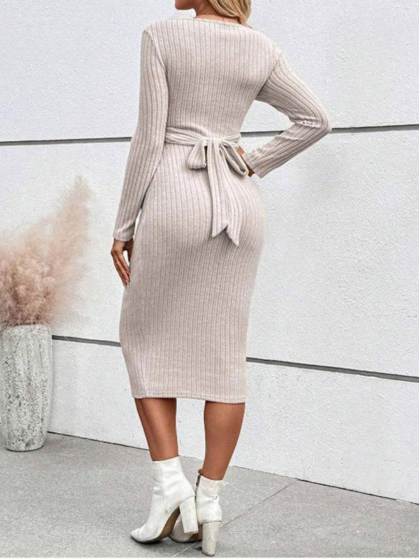 Mumsmode Zwangerschaps Midi Daily Jurk Chique Dagelijks Gekreukt Bodycon Gestreept