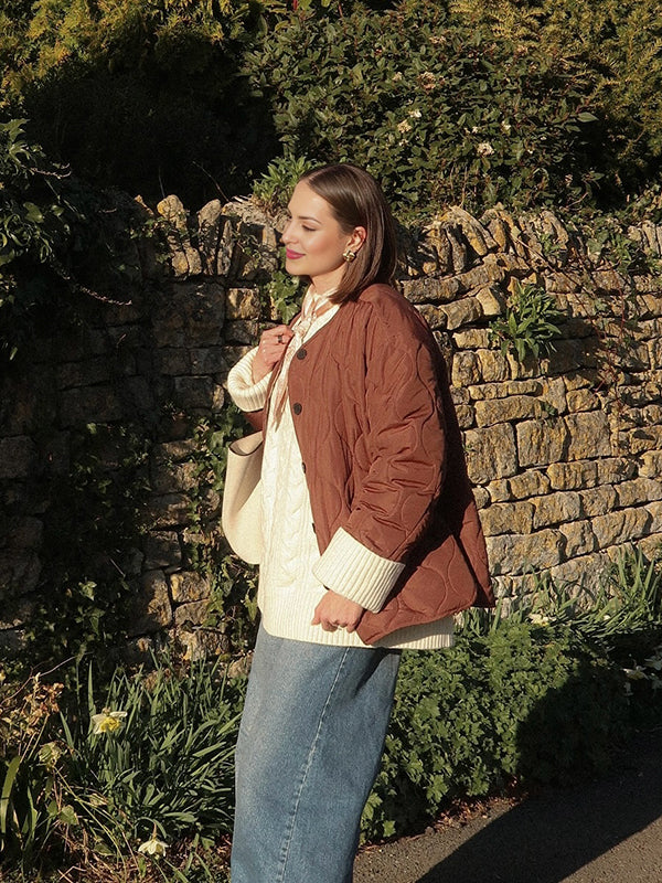 Mumsmode Zwangerschaps Gewatteerde Jassen Dagelijks Gewatteerd Zakken Enkele Borst