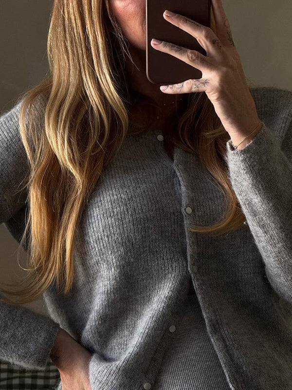 Mumsmode Zwangerschaps Vesten Comfortabel Dagelijks Enkele Borst Gebreide