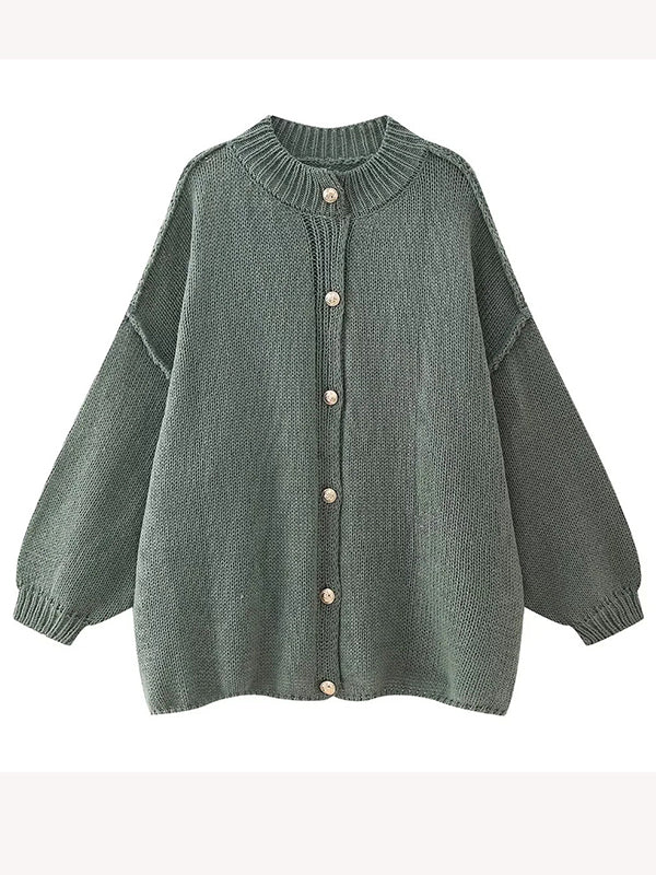 Mumsmode Zwangerschapsvesten Dagelijks Enkele Borst Gebreide Vintage