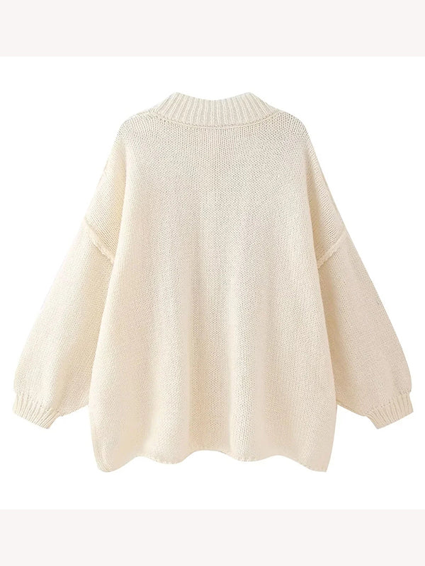 Mumsmode Zwangerschapsvesten Dagelijks Enkele Borst Gebreide Vintage