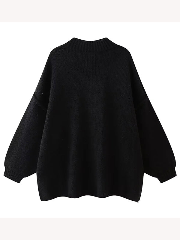 Mumsmode Zwangerschapsvesten Dagelijks Enkele Borst Gebreide Vintage