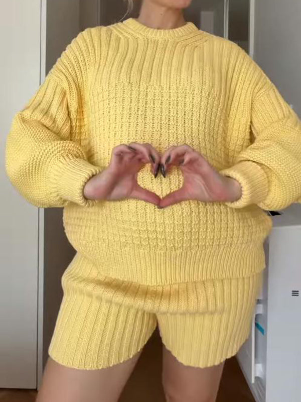 Mumsmode Zwangerschaps Truien Broeken Dagelijks 2-in-1 Gebreide Kabelbreiwerk