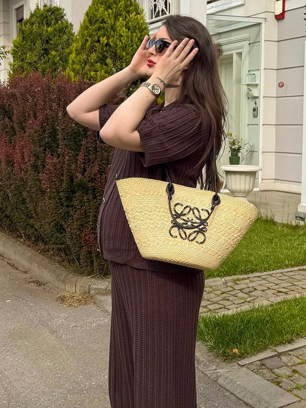 Mumsmode Zwangerchaps Tweedelige Outfits Enkele Borst 2-in-1 Koffie