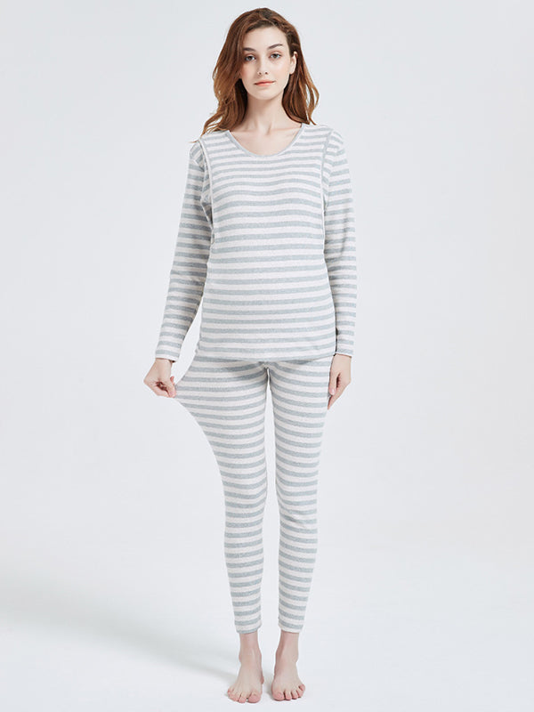 Mumsmode Zwangerschaps Borstvoedingshirts Dagelijks Comfortabel Gestreept Patchwork