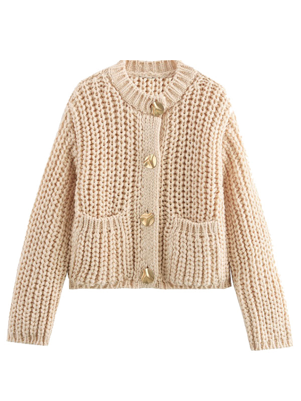 Mumsmode Zwangerschapsvesten Chique Dagelijks Zakken Enkele Borst Gebreide